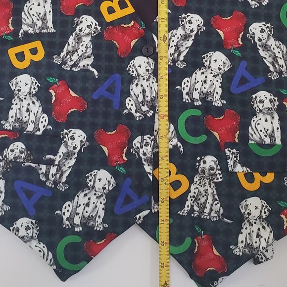 Vintage 90s Teacher Vest Women's L NWT - Picture 2 of 5